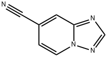 1,2,4]三唑并[1,5-A]吡啶-7-甲腈 结构式