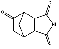 tetrahydro-1H-4,7-methanoisoindole-1,3,5(2H,4H)-trione 结构式