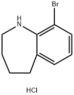 9-溴-1,3,4,5-四氢-2H-1-苯并氮杂卓 结构式