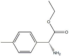 ETHYL(2R)-2-AMINO-2-(4-METHYLPHENYL)ACETATE 结构式