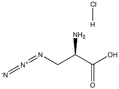 3-Azido-D-alanine HCl 结构式