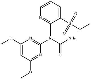 脱砜玉嘧磺隆 结构式