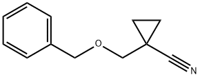 1-Benzyloxymethyl-cyclopropanecarbonitrile 结构式