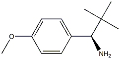 (1R)-1-(4-METHOXYPHENYL)-2,2-DIMETHYLPROPAN-1-AMINE 结构式