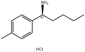 (1S)-1-(4-METHYLPHENYL)PENTYLAMINE HYDROCHLORIDE 结构式