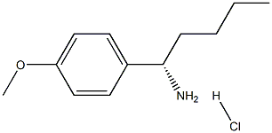 (1S)-1-(4-METHOXYPHENYL)PENTYLAMINE HYDROCHLORIDE 结构式