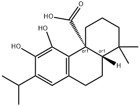 鼠尾草酸 结构式