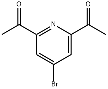 4-溴-2,6-二酰基吡啶 结构式