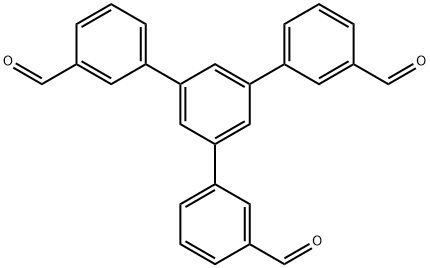 三(3-醛基苯基)苯 结构式