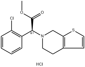 氯吡格雷杂质B盐酸盐 结构式