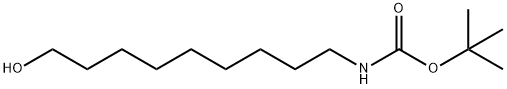 N-BOC-9-氨基-1-壬醇 结构式