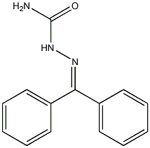 Hydrazinecarboxamide,2-(diphenylmethylene)- 结构式