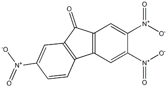 9H-Fluoren-9-one,2,3,7-trinitro- 结构式