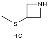 3-Methylthio-azetidine hydrochloride 结构式