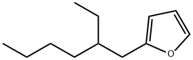 2-异辛基呋喃 结构式