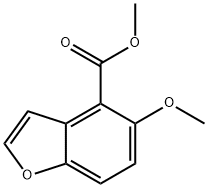 methyl 5-methoxybenzofuran-4-carboxylate 结构式