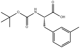 N-BOC-DL-3-甲基苯丙氨酸 结构式