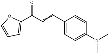 (E)-3-(4-(DIMETHYLAMINO)PHENYL)-1-(FURAN-2-YL)PROP-2-EN-1-ONE 结构式