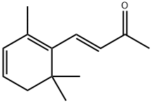 (E)-4-(2,6,6-trimethylcyclohexa-1,3-dien-1-yl)but-3-en-2-one 结构式