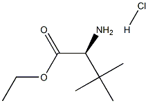 L-叔亮氨酸乙酯盐酸盐 结构式