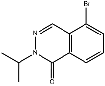 5-溴-2-异丙基酞嗪-1(2H)-酮 结构式