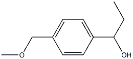 1-(4-Methoxymethylphenyl)-1-propanol 结构式