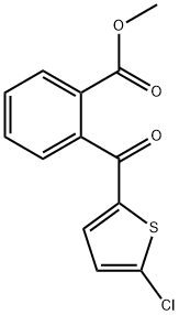 METHYL 2-((5-(CHLOROMETHYL)THIOPHEN-2-YL)OXY)BENZOATE 结构式