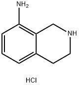 1,2,3,4-四氢异喹啉-8-胺盐酸盐 结构式