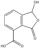 1-Hydroxy-3-oxo-1,3-dihydro-isobenzofuran-4-carboxylic acid 结构式