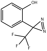 2-(3-(trifluoromethyl)-3H-diazirin-3-yl)phenol 结构式
