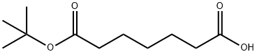 7-(叔丁氧基)-7-氧代庚酸 结构式