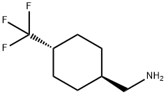 (反式-4-(三氟甲基)环己基)甲胺 结构式