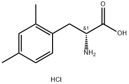 2,4-Dimethy-D-Phenylalanine hydrochloride 结构式