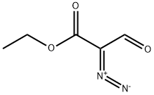 Propanoic acid, 2-diazo-3-oxo-, ethyl ester 结构式