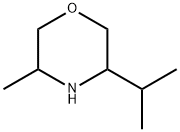 3-isopropyl-5-methylmorpholine 结构式