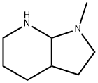 1-甲基八氢-1H-吡咯并[2,3-B]吡啶 结构式