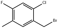 2-Chloro-4-fluoro-5-methylbenzyl bromide 结构式