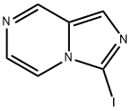 3-iodoimidazo[1,5-a]pyrazine 结构式