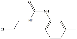 Urea,N-(2-chloroethyl)-N'-(3-methylphenyl)- 结构式