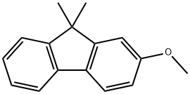 2-甲氧基-9,9-二甲基芴 结构式