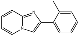 2-(邻甲苯基)咪唑并[1,2-A]吡啶 结构式
