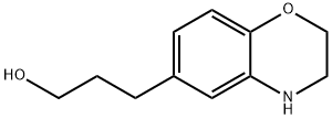 2H-1,4-Benzoxazine-6-propanol, 3,4-dihydro- 结构式