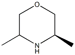 (3R)-3,5-dimethylmorpholine 结构式