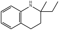 Quinoline, 2-ethyl-1,2,3,4-tetrahydro-2-methyl- 结构式