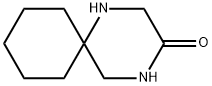 1,4-二氮杂螺[5.5]十一烷-3-酮 结构式