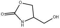 4-羟甲基噁唑烷-2-酮 结构式