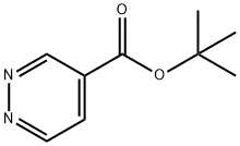 tert-Butyl pyridazine-4-carboxylate 结构式