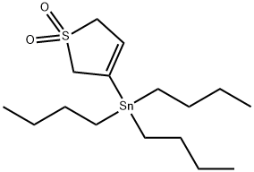 3-(tributylstannyl)-3-sulfolene 结构式