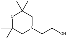 2-(2,2,6,6-tetramethylmorpholino)ethanol 结构式