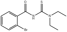 2-bromo-N-[(diethylamino)carbonothioyl]benzamide 结构式